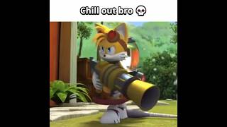 Tails is INSANE 💀 #sonic #memes