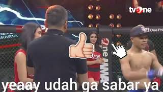 Video full HD detik' ete' Siva Aprilia kesikut tangan Adi Paryanto diajang One Prid