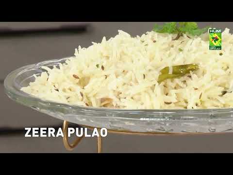 Zeera Pulao Recipe | Aromatic, Flavorful & Delicious Cumin Rice | Rafia Durrani | Masala TV