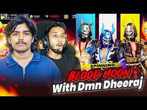 DMN DHEERAJ 🔥 SPINNING IN MY ACCOUNT 👑 RIP DIAMONDS 💎 FF TELUGU - PALU GAMING