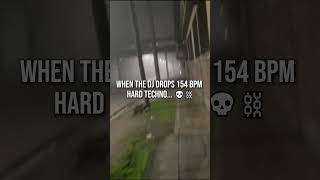 154 BPM HARD TECHNO ENERGY 💀⛓️ #shorts