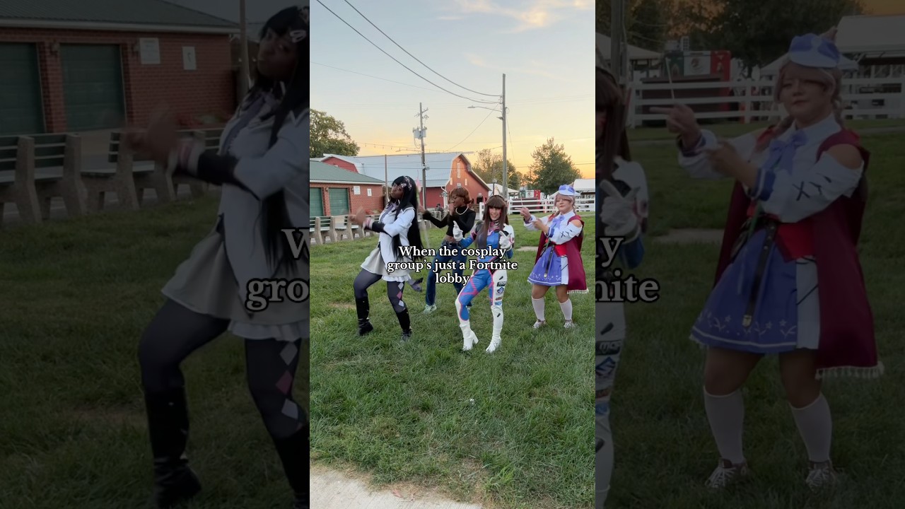 Not one matching cosplay in sight but it’s okay it’s still always iconic 😌#cosplay #cosplayer #dva