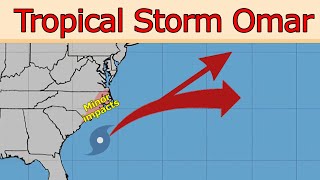 Potential Tropical Storm Omar Forecast