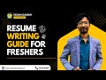 How to Make a Resume | For Freshers &amp; Experienced People (Step-by-Step Tutorial)