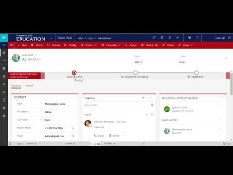 Microsoft Dynamics 365 Education Accelerator