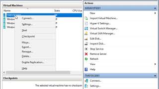 Configuring a Windows Server 2012R2 Virtual Machine using a Master (Gold) Image