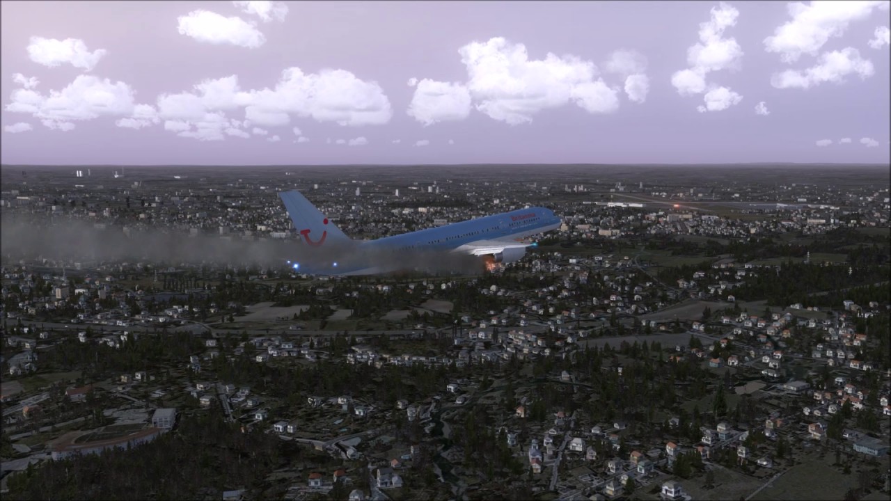 Britannia 757 crash at Birmingham YouTube