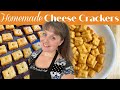 Homemade Cheese Cracker Recipe- Cheese Nips &amp; Cheez-It Dupe!