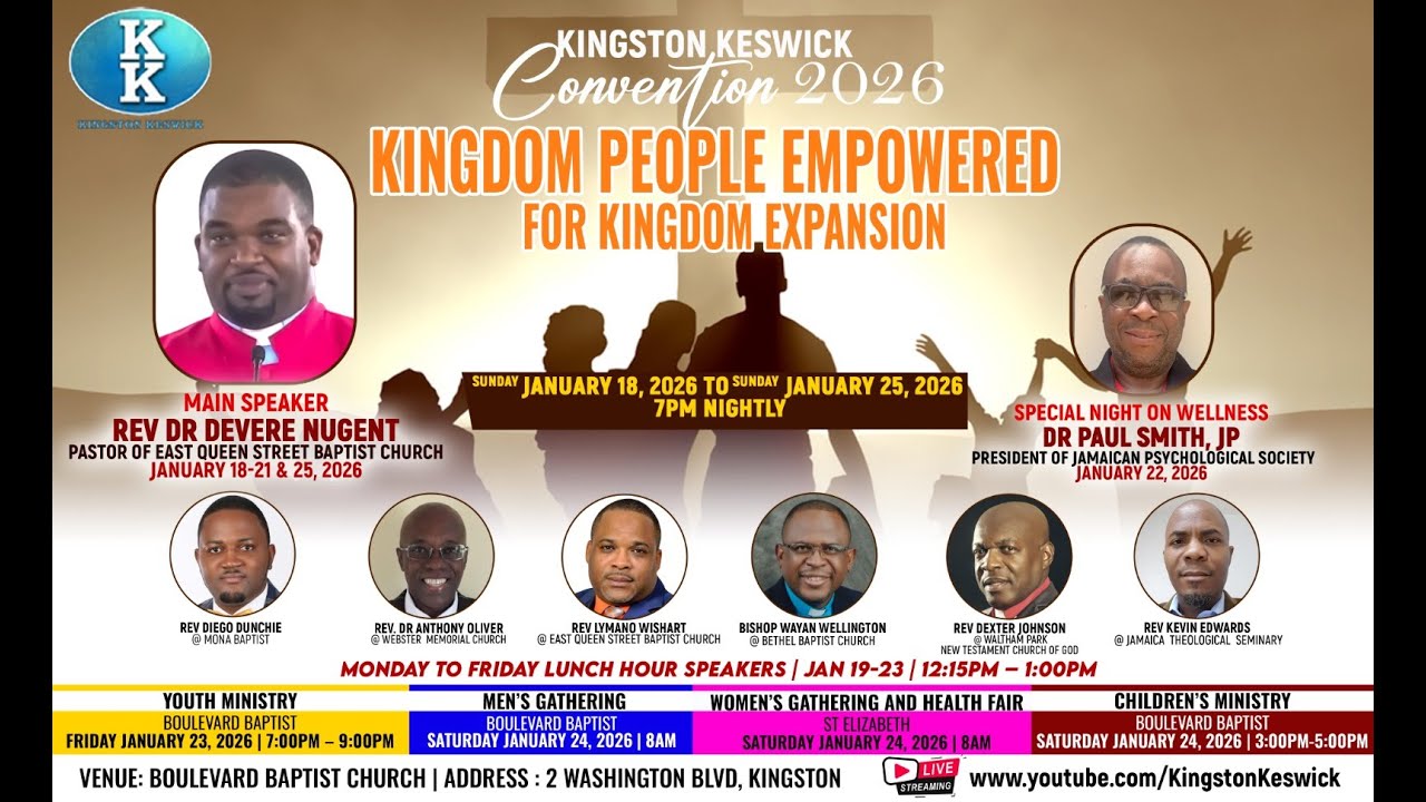 January 22, 2025 - Kingston Keswick 2026 - Kingdom People Empowered for Kingdom Expansion