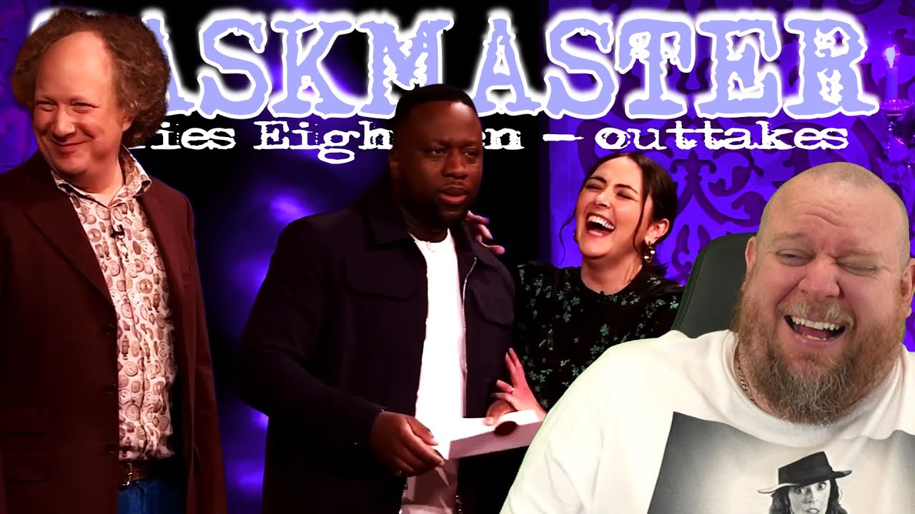 Реакция на неудачные дубли 18 сезона Taskmaster - Респект всем участникам 18 сезона!