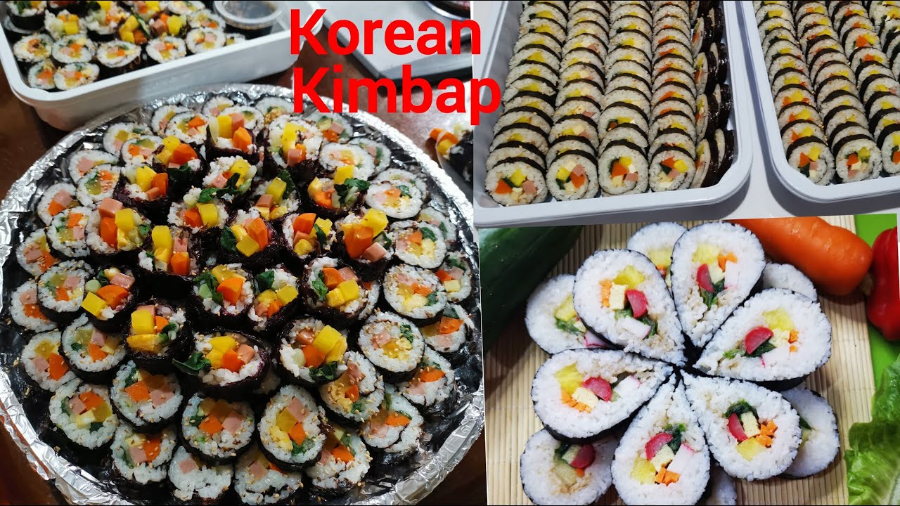 KOREAN KIMBAP RECIPE