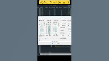 ✅Automatic stairs in AutoCAD with YQARCH | YQArch shorts - 2 #shorts #new #autocad