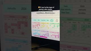 The Ultimate 2026 Calendar 📅 | Fix Your Chaotic Schedule Easily! ✨ #shorts