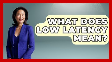 What Does Low Latency Mean? - NextGen Viewing and Audio