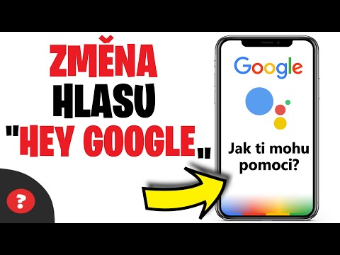 Jak ZMĚNIT HLAS pro HEY GOOGLE  / OK GOOGLE / GOOGLE ASSISTANT | Návod | Android | Google / MOBIL