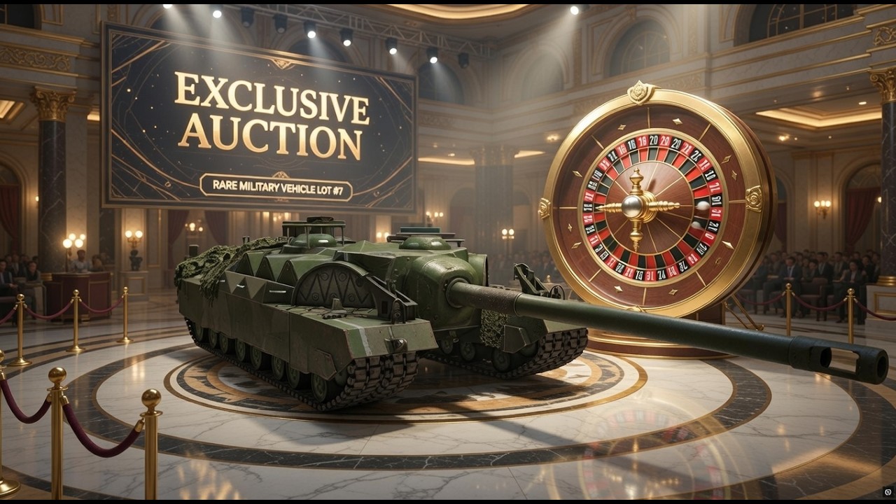 АУКЦИОН Ивент для зрителей Tanks Blitz