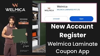 How to create an account in Welmica Laminate Point ✅ screenshot 1