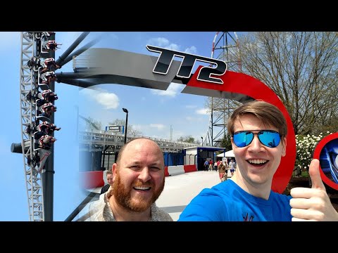 My First Rides on Top Thrill 2! - Top Thrill 2 First Riders Charity Event Vlog