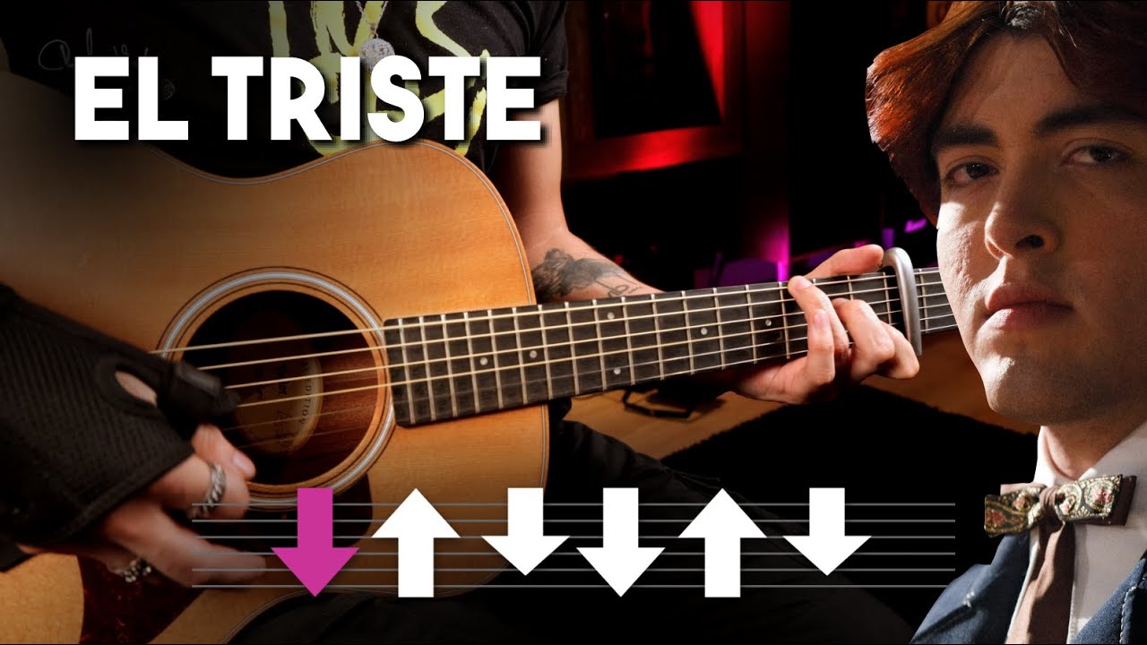 EL TRISTE - Kevin Kaarl ACORDES CORRECTOS | TUTORIAL Guitarra COMPLETO Christianvib