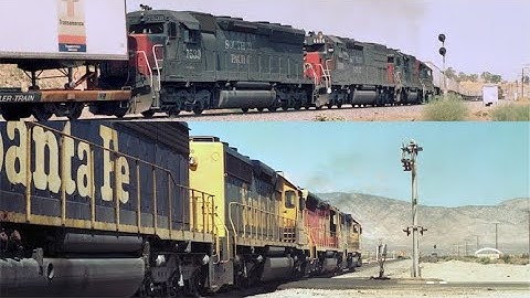 Tehachapi: Circa 1974 - 1987 | Southern Pacific | Santa Fe