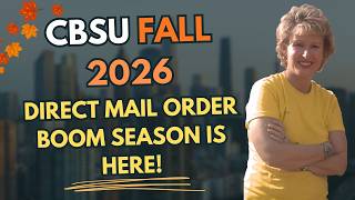 Cash Building System Unlimited - Direct Mail Order Boom Season Is Here (Fall 2026)!
