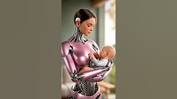 The Moment This Robot Became a Mother #humanoid #technology #heartwarming