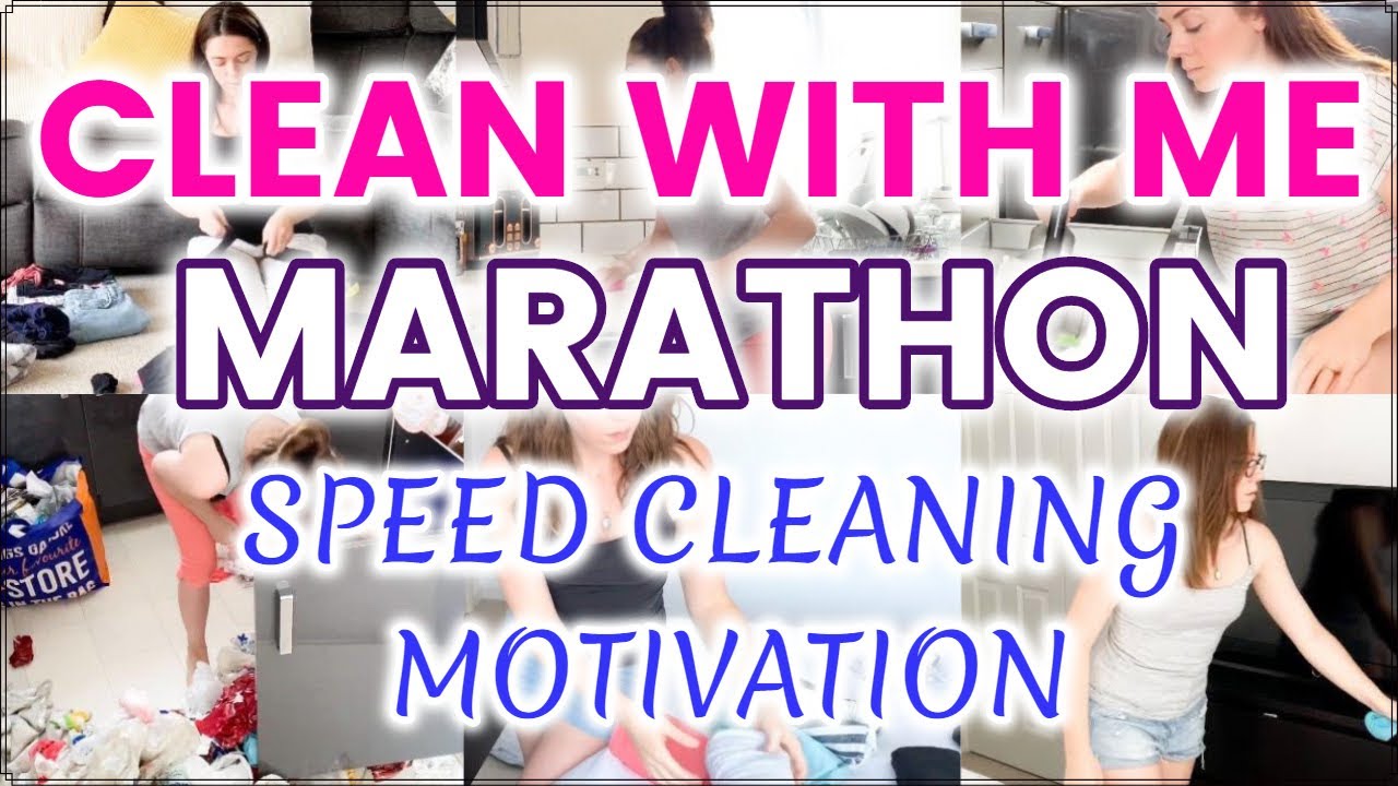ALL DAY CLEAN WITH ME MARATHON | Speed Cleaning Motivation - YouTube