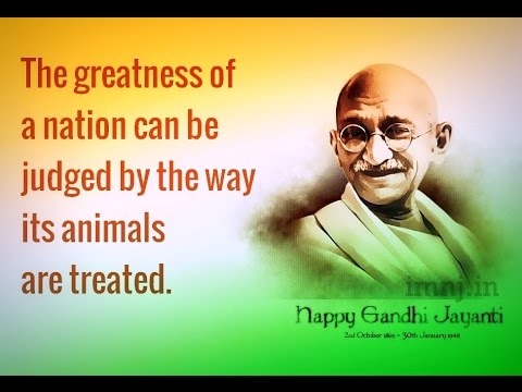 Gandhi jayanti essay