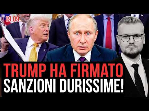 Video Putin nei guai! Trump firma la legge sulle sanzioni infernali contro la Russia: e ora?