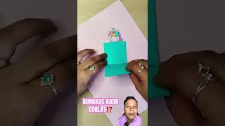 BUNGKUS KADO COKLAT⁉️ diy giftwrapping craft chocolatedaygiftideas greetingcard