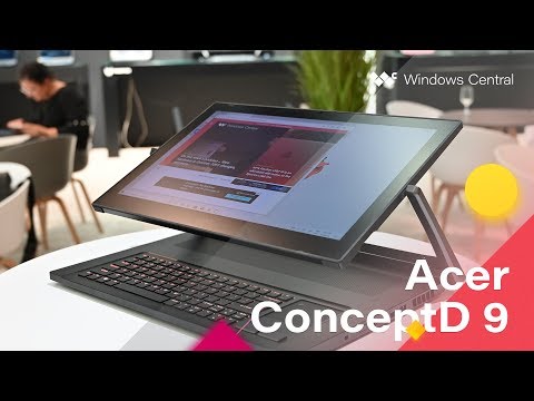 The Acer ConceptD 9 Pro is a ridiculous portable Surface Studio