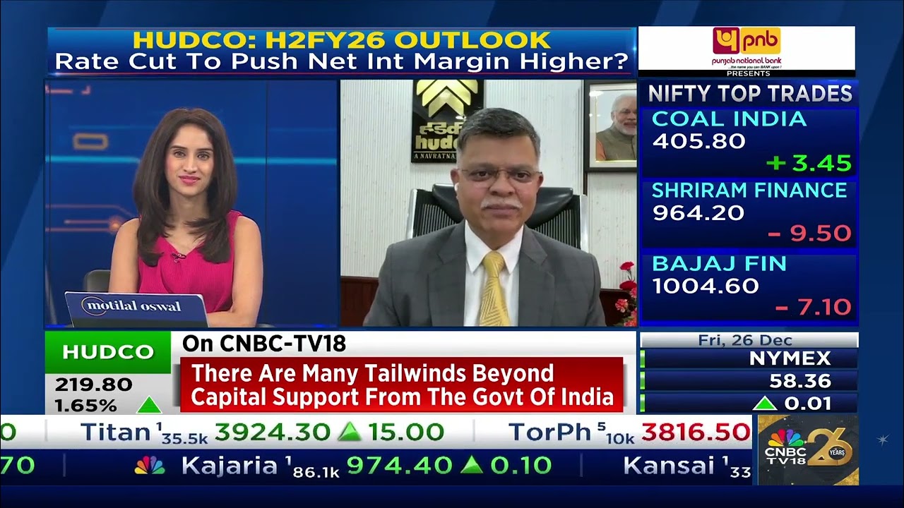 Shri Sanjay Kulshshrestha on Infra Financing, Affordable Housing & Growth Outlook | CNBC-TV18