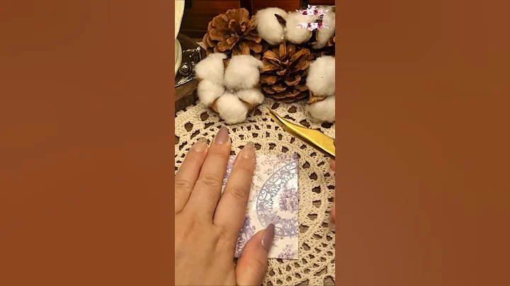 Journaling ASMR 💜✉️ Purple Letter Vintage Journal #asmr #shorts #journal #journaling #scrapbooking