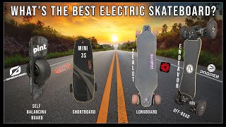 Best Electric Skateboard to Buy in 2023? | Testing 4 of the Top Electric Boards! by TECH UP! 19,114 views 10 months ago 13 minutes, 39 seconds