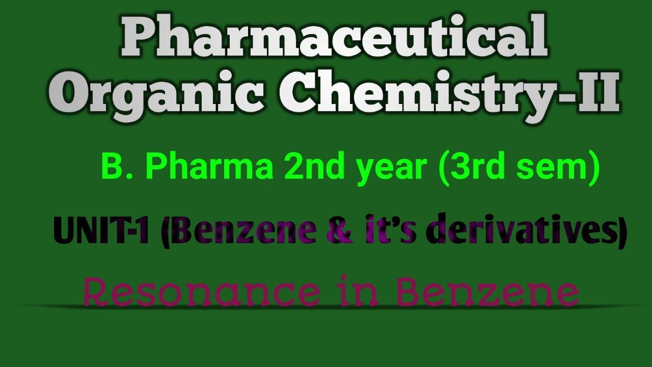 Resonance in Benzene