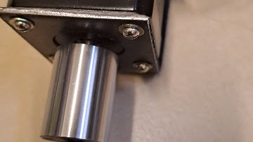 Stepper motor position control in  close loop with position feedback potentiometer. Pentagon Robot