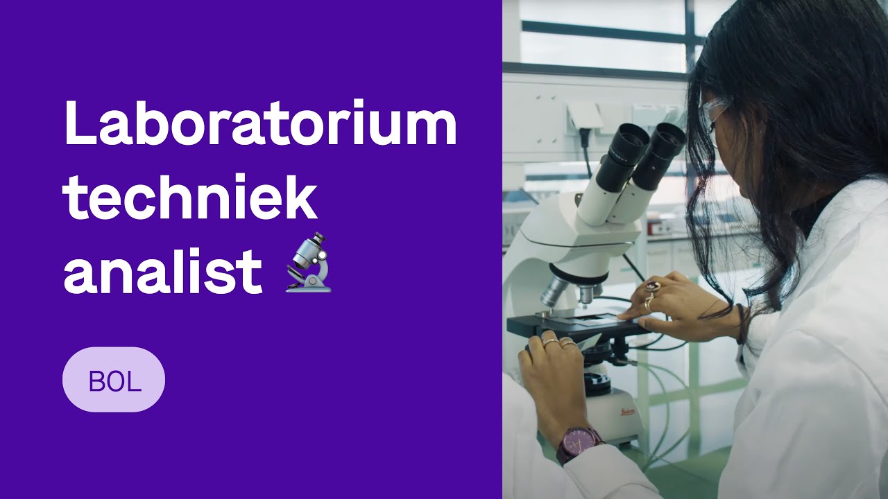 Laboratoriumtechniek | Analist   👩‍🔬 mbo niveau 3 en 4