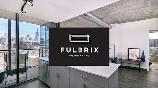 A West Loop 2-bedroom Plan 2E at the new Fulbrix Fulton Market