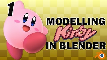 Modelling A Character In Blender: Kirby (Part 1/4)