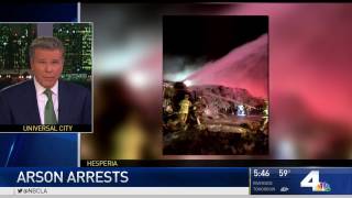 1.9.17- NBC4 5PM - Arson Suspects Apprehended