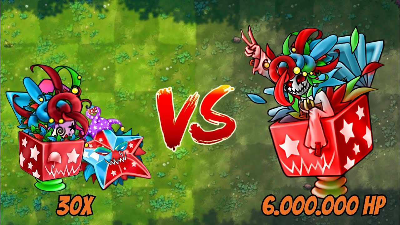 PVZ Fusion 3.2 Challenge!! | New Fusion Plants Mod Vs Clown Queen Zombie 6M HP - Who Will Win?