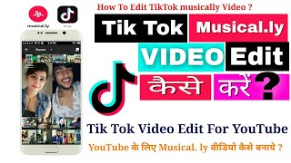 How To Edit Musically/TikTok Video || musically video kaise edit kare || TikTok Video Edit App screenshot 4