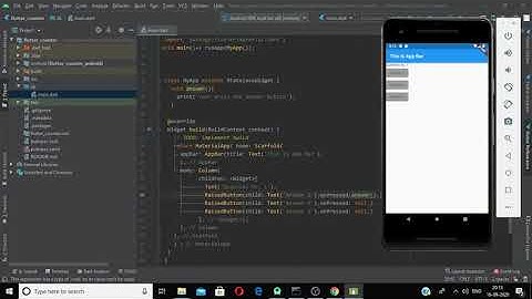 18 Usage of onpressed and calling the method when button is pressed