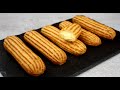 ЭКЛЕРЫ КЛАССИЧЕСКИЕ  Все тонкости приготовления / CLASSIC ECLAIRS