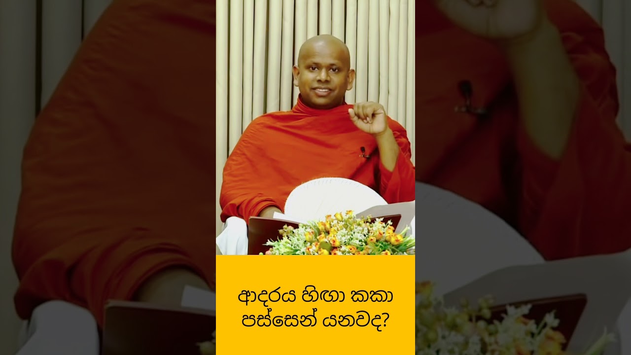 ආදරය හිඟා කකා පස්සෙන් යනවද ?✨#welimada_saddhaseela_thero#dharmadeshana #banakatha #bana #budu_bana
