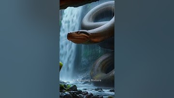 AI Nature Exploration | Amazing Scenery | Giant Python #shorts #trending #wow