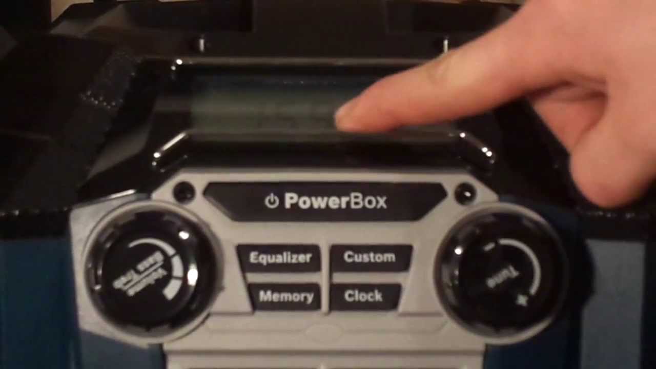 Bosch Jobsite Radio Review Youtube