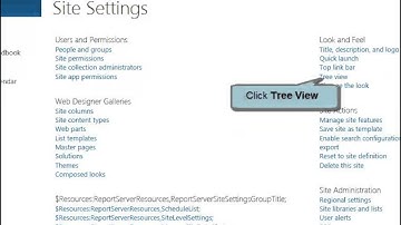 How to Enable Tree View in SharePoint 2013 - SharePoint 2013 Tutorials