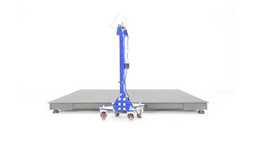 VLPFS Steel Low Profile Floor Scale