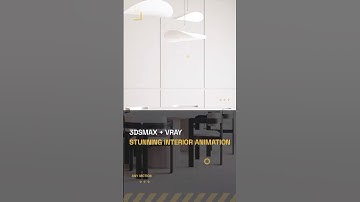 ✨ Stunning Interior Animation | 3ds Max + Vray